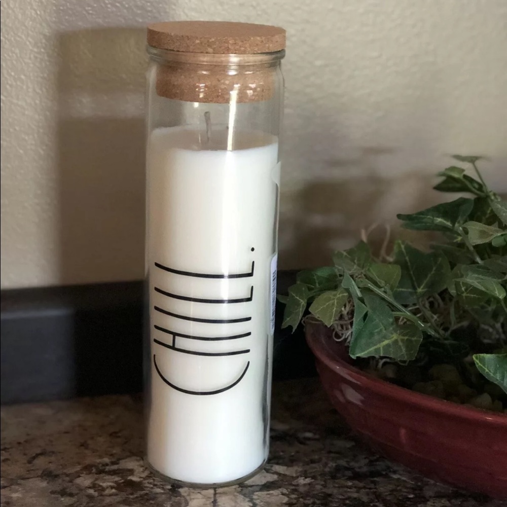 NEW Rae Dunn Candle | Chill | Tea & Honey Scent